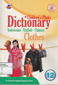 Image of Children's Photo Dictionary Indonesian-English-Chinese : Clothes